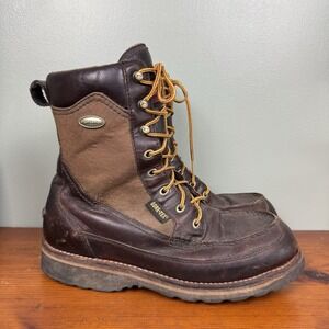 Vtg Irish Setter Ultraflex 854 Red Wing Wingshooter 11D Gore-Tex Leather‎ Boots
